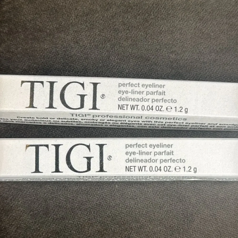 TIGI Professional Cosmetics Perfect Eyeliner Peacock 2x Pencils NEW - Picture 2 of 10